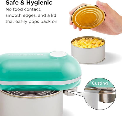 Kitchen Mama Mini Plus Rechargeable Electric Can Opener: USB-C Charging - Image 5