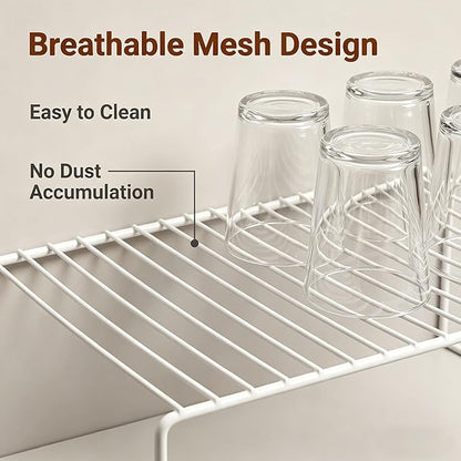 iPEGTOP Kitchen Cabinet Storage Shelf Rack - Image 5