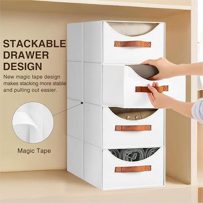 Homsorout Stackable Storage Drawers - Image 4