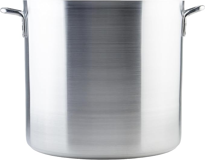 Winco Elemental Aluminum, 50 Qt Stock Pot - Image 2