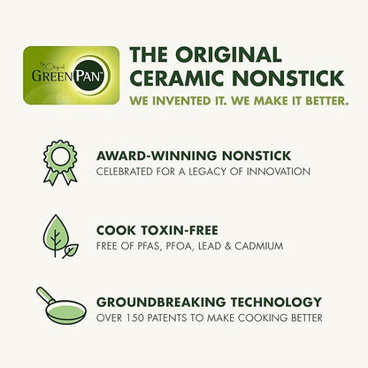 GreenPan Dover 10” Frying Pan Skillet, Non-Toxic PFAS-Free Ceramic Nonstick - Image 7