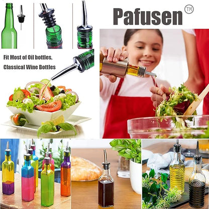 Pafusen 12 Pack Liquor Bottle Pourers, Liquor Pour Spout - Image 5