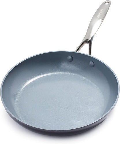 GreenPan Valencia Pro Hard Anodized Healthy Ceramic Nonstick 10" Frying Pan by GreenPan