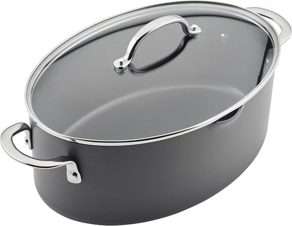 Rachael Ray 80090 Professional Hard Anodized Nonstick Cookware Oval Pasta - Image 8