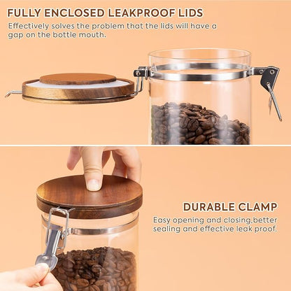 Yangbaga Glass Sugar Coffee Canister - Image 3