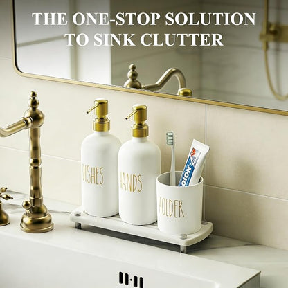 Cisily Kitchen Soap Dispenser Set Comes - Image 4