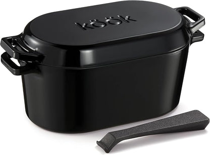 KooK Dutch Oven, for Bread Baking, Sourdough Loaf Pan, by Kook