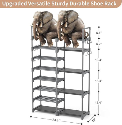 ROJASOP Shoe Rack, Shoe Storage Organizer - Image 3