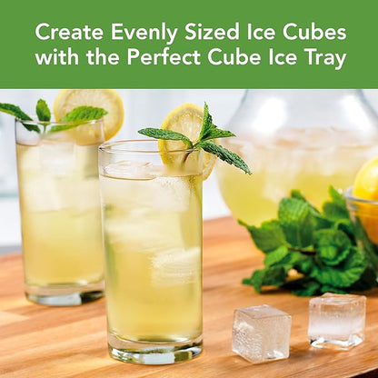 Tovolo Silicone Ice Cube Tray Charcoal Gray Pack of 2 BPA Free Ice Tray Mold - Image 2