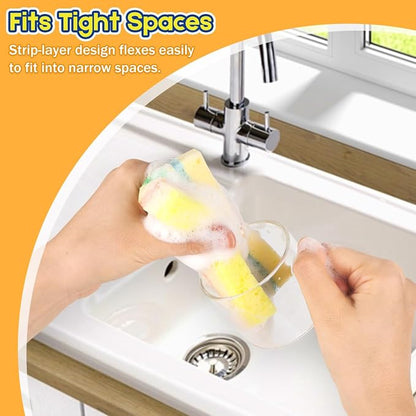 LAUNDRYLUX 4 Pack Scrub Sponge - Image 5