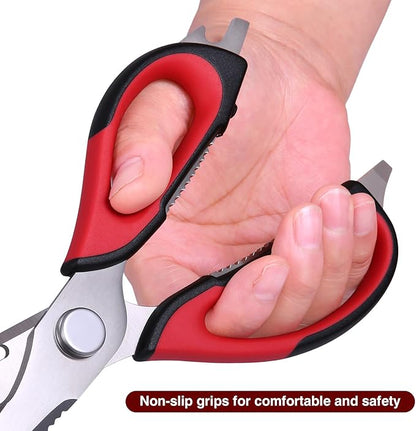 Kitchen Scissors All Purpose for Food, Heavy Duty Kitchen Shears that Come Apart - Image 5