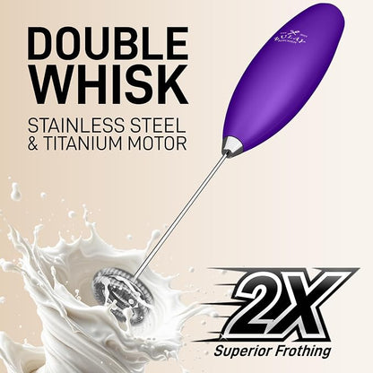 Zulay Kitchen Whisk Milk Frother - Image 4