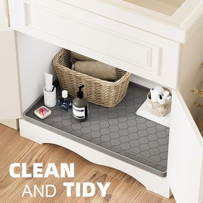 Winisok Silicone Under Sink Mat 34" x 22", kitchen Essentials and Gadgets - Image 4
