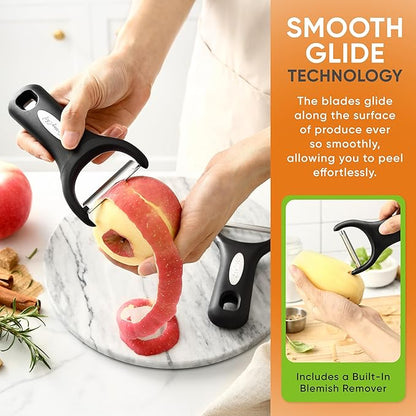 Spring Chef Stainless Steel Vegetable Y Peeler - Image 4