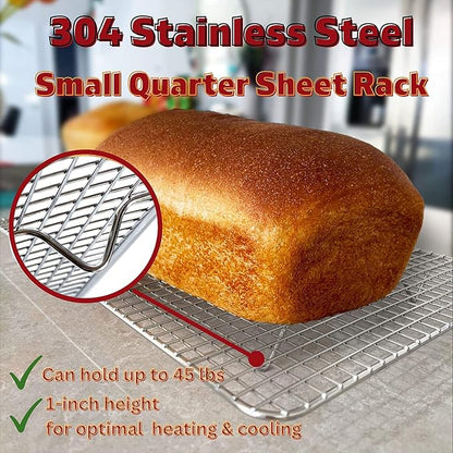 KITCHENATICS Small Quarter Sheet Cooling Rack - Image 3