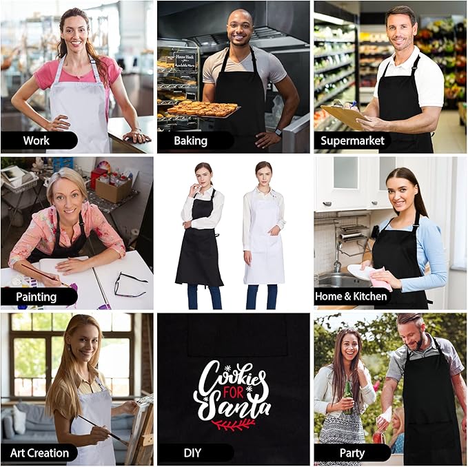 Jubatus 1 Pack 100% Cotton Aprons - Image 6