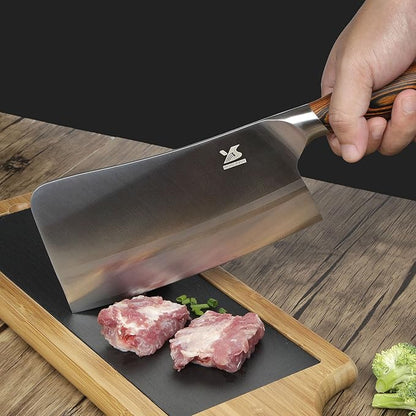 MSY BIGSUNNY 9pcs Knife Block Set, German Steel Kitchen Knife Set - Image 8