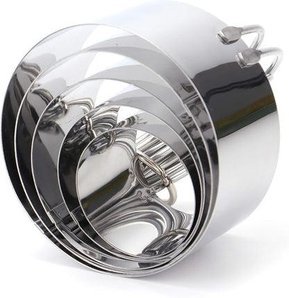 Tosnail Pastry Cutter, Dough Blender, 3 Cup Flour Sifter and Biscuit Cutter - Image 3