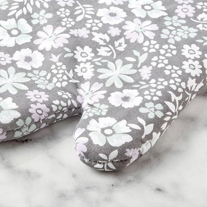 Martha Stewart Ditsy Floral Oven Mitt 2-Pack Set - Image 3