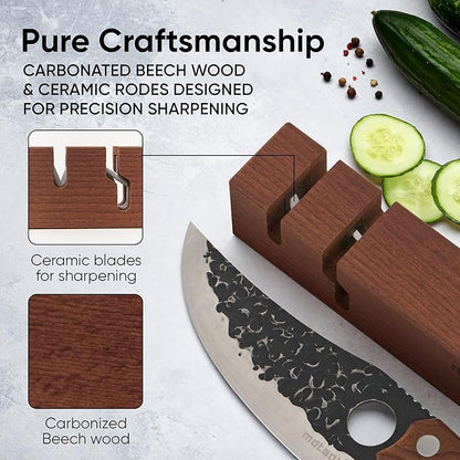 Matsato Knife Sharpener – Chef & Pocket Knife Sharpener, Knives Blade Sharpening - Image 4