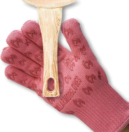 Grill Armor Oven Gloves with Fingers – 932°F Heat, Fire & Cut Resistant Mitts - Image 2