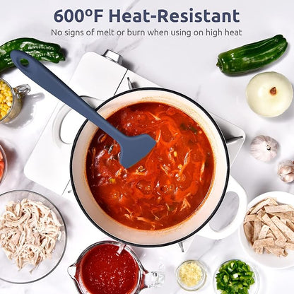 14in Extra Large Silicone Spatula: U-Taste 600ºF Heat Resistant Flexible - Image 3
