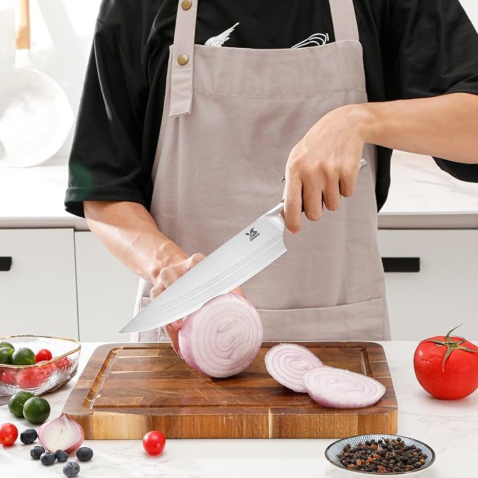 MSY BIGSUNNY 5pcs Knife Set Kitchen Utensils Knife, German Stainless Steel - Image 5
