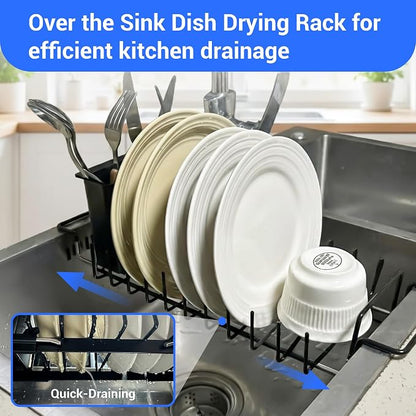 Expandable & Collapsible Dish Drying Rack - Image 2