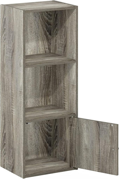 Furinno LUDER Book Shelf, 3-Tier Modern Bookshelf, Bookcase - Image 8