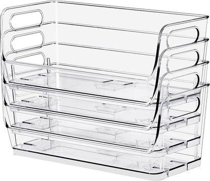 Sorbus Stackable Storage Bins Open Front, Pantry Bins - Image 3