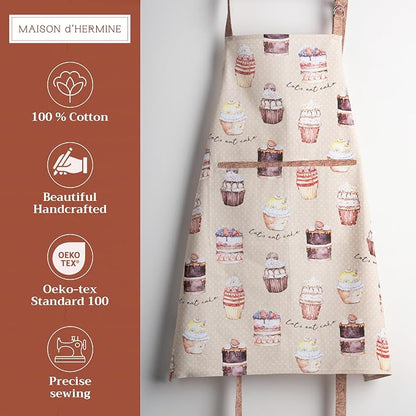 Maison d' Hermine 100% Cotton Apron - Image 2