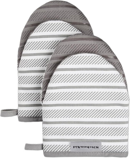 KitchenAid Albany Mini Oven Mitt 2-Pack Set by KitchenAid