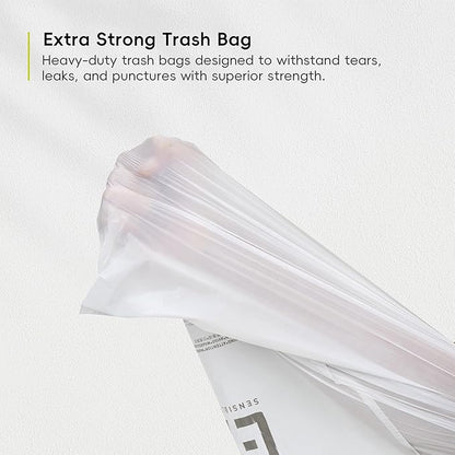 EKO Easy-Dispense Roll 80 Count Extra-Strong Drawstring Tall Kitchen Trash Bag - Image 6