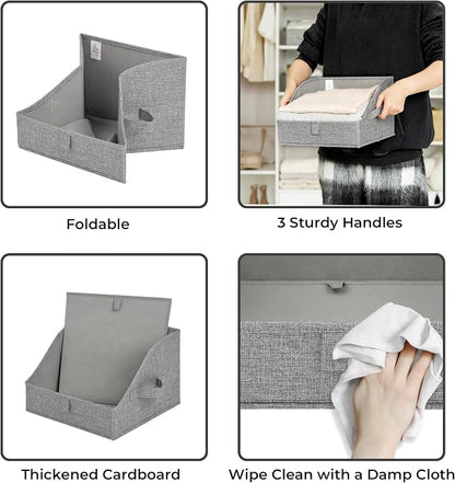 GRANNY SAYS Trapezoid Storage Bins, Closet Storage Bins, Purse Storage - Image 7