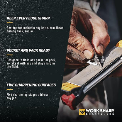 Work Sharp Professional Precision Adjust Elite Set Knife Sharpener value combo - Image 7