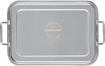 Farberware Classic Traditions Stainless Steel Roaster/Roasting Pan - Image 8