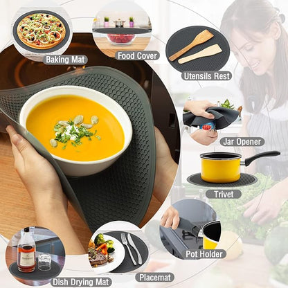 2 in 1, WENWELL Microwave Splatter Cover - Image 9