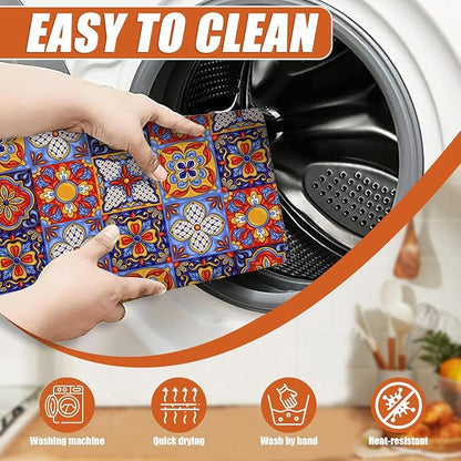 Talavera Mexican Tiles Dish Drying Mat - Image 4