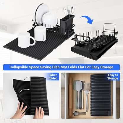 Expandable & Collapsible Dish Drying Rack - Image 5