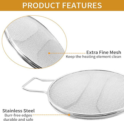 Splatter Shield for Ninja Foodi IG651, Replacement Stainless Steel Splatter - Image 4
