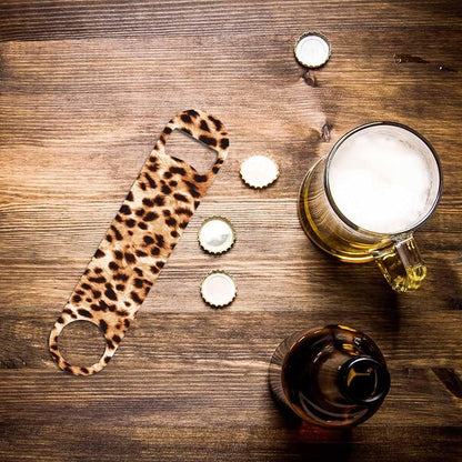 Leopard Pattern Stainless Steel Bottle Opener Cheetah Animal Print Beautiful - Image 6