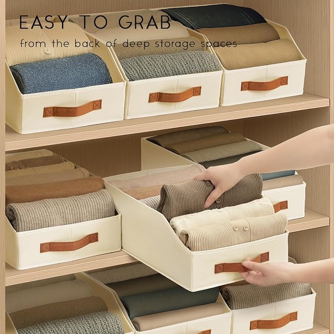 Homsorout Fabric Storage Bins for Organizing - Image 7