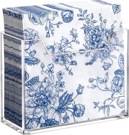 Kordory Acrylic Napkin Holder for Table, Modern Square Paper Napkin Holders for by Kordory