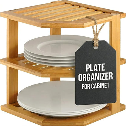 Plate Organizer for Cabinet by Bamb%C3%BCsi