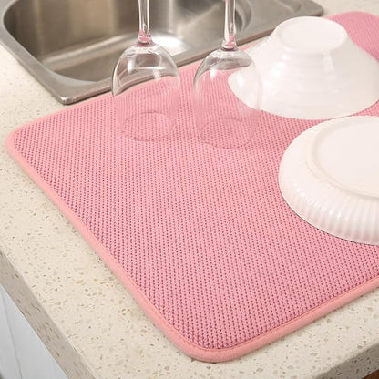 2 Pack Microfiber Dish Drying Mat - Image 9