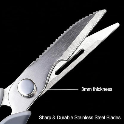 Kitchen Scissors for Food Heavy Duty, All Purpose Kitchen Shears that Come - Image 2