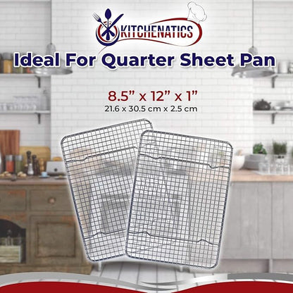 KITCHENATICS Small Quarter Sheet Cooling Rack - Image 5