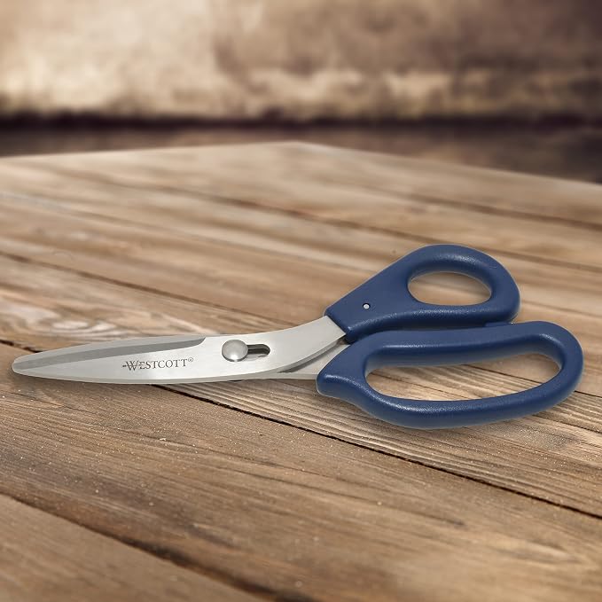Westcott 8" Power Pivot Stainless Steel Hard Handle High-Leverage Crafting and - Image 13