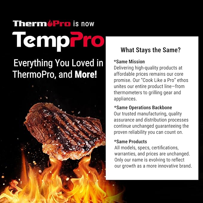 TempPro TP18 Instant Read Meat Thermometer Digital - Image 9