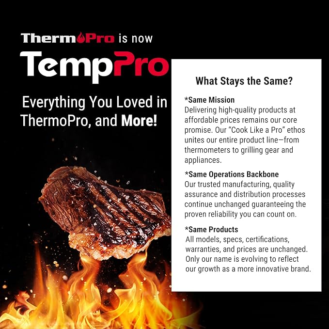 TempPro TP15H Waterproof Instant Read Meat Thermometer - Image 9